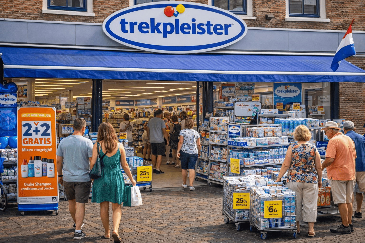 Trekpleister in Hoorn
